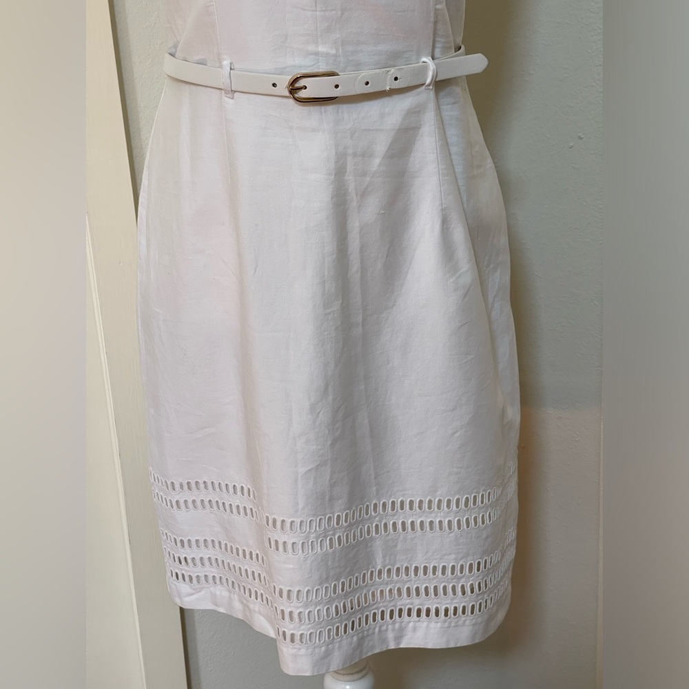 Tommy Hilfiger NEW Women's Sleeveless White Dress Size 2 - Picture 4 of 16